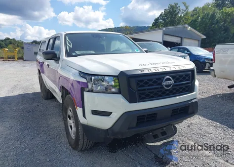 2022 Nissan Frontier S 4X2 z USA, uszkodzony, nr VIN 1N6ED1EJ1NN664834